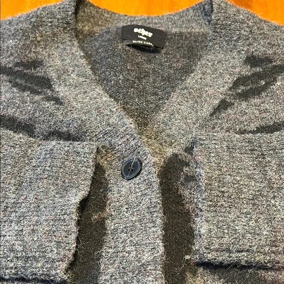 Other UK Oversized Wool Blend Cardigan Size Large - Picture 9 of 16